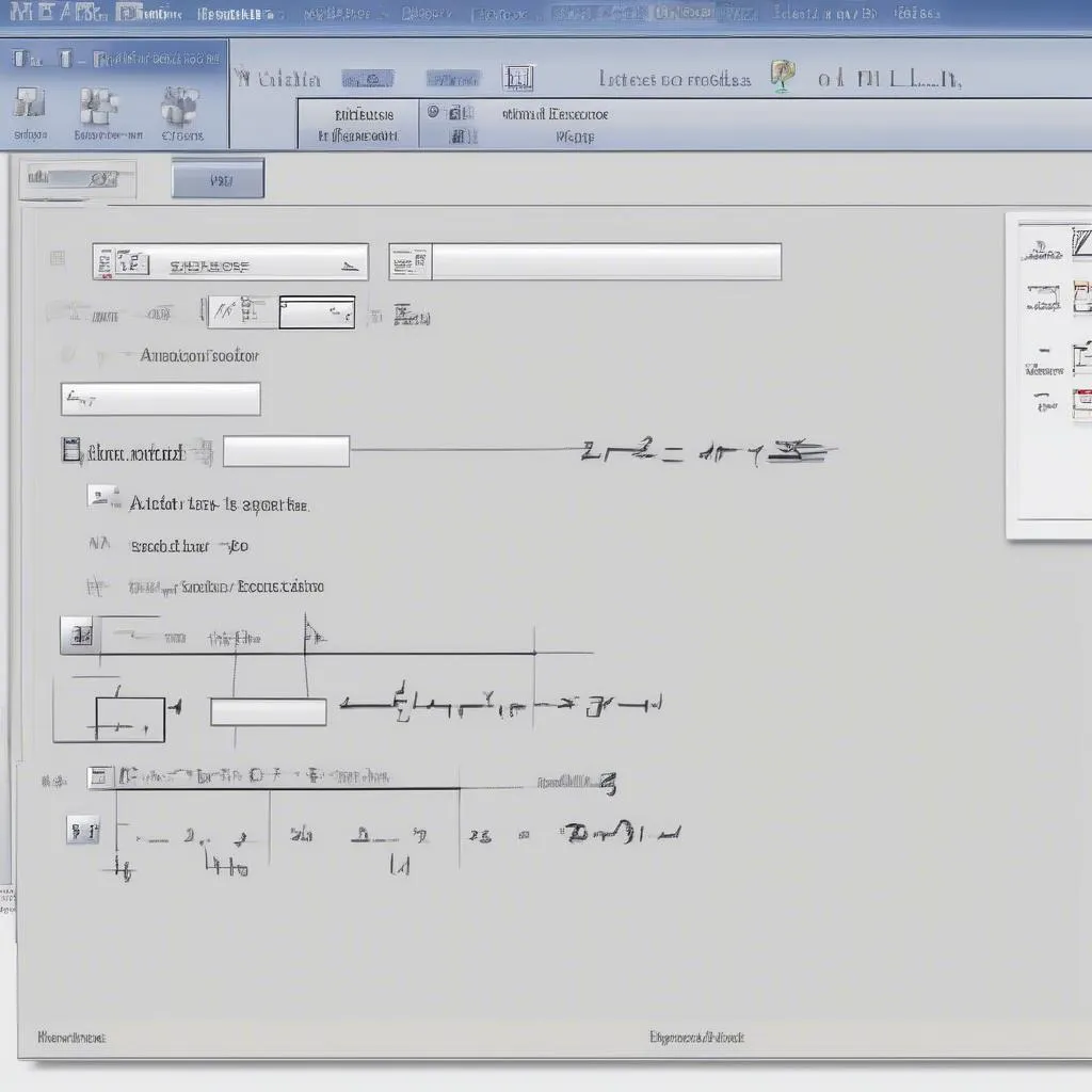 Equation Editor trong Word 2007