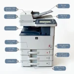 Các bộ phận của máy photocopy