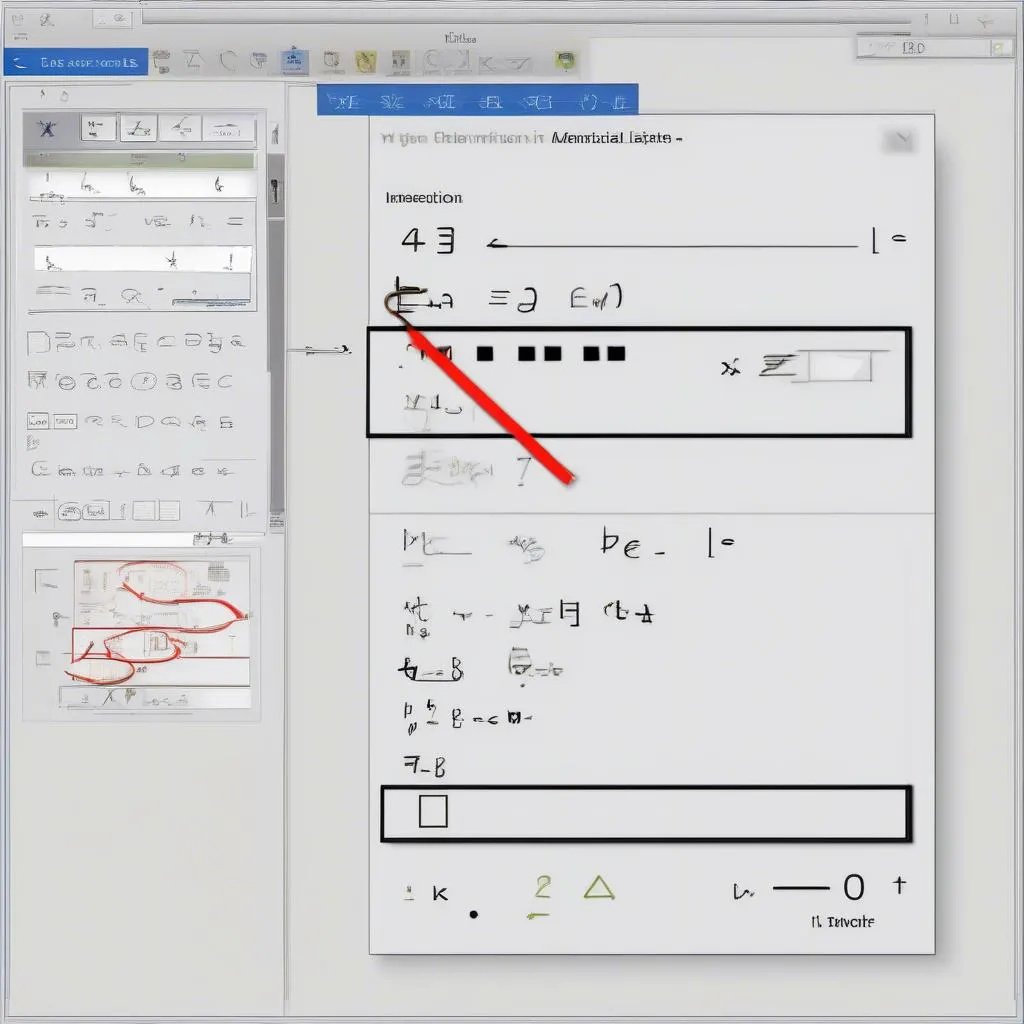 Cách chèn vector vào công thức toán học trong Word bằng cách sử dụng ký hiệu vector