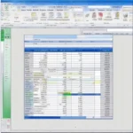 Giao diện Excel 2010