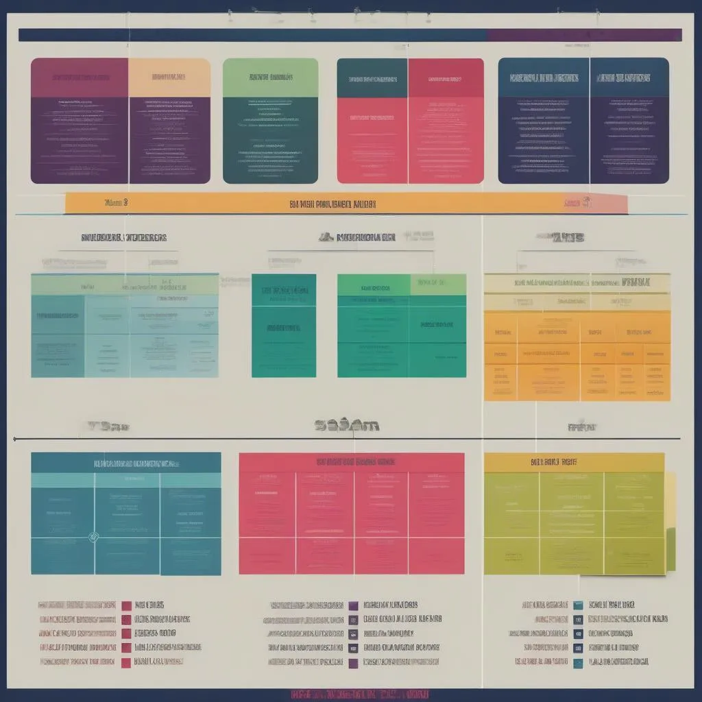 Financial planning chart