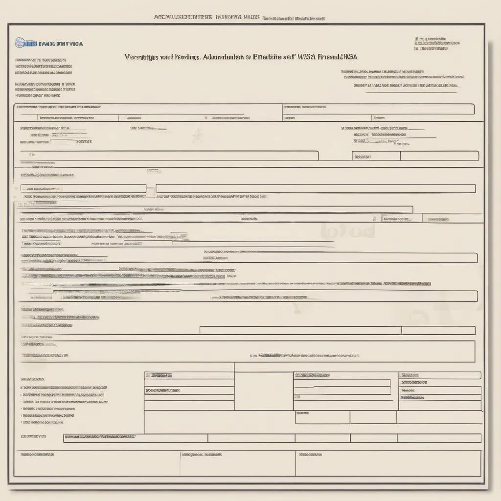 Form Xin Visa Du Học