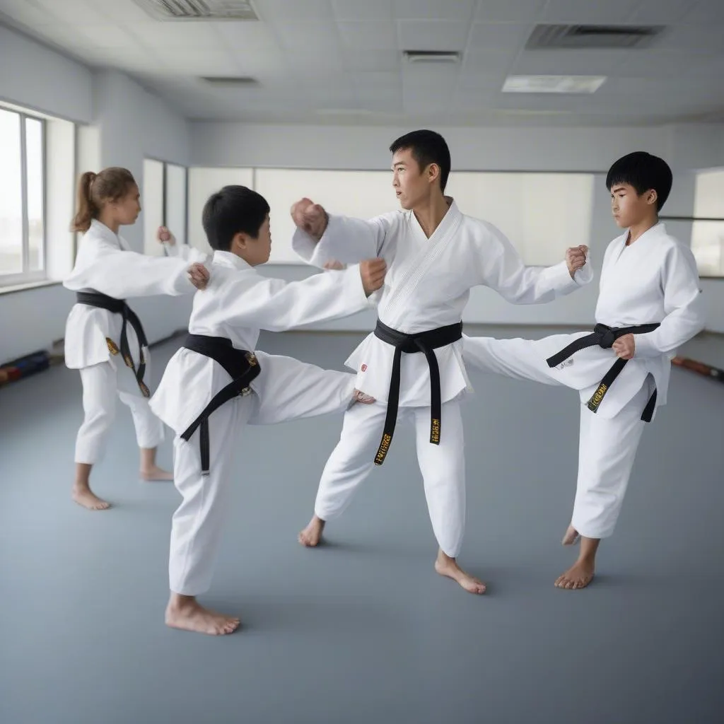 Học Taekwondo hiệu quả: Luyện tập thể lực để nâng cao sức khỏe