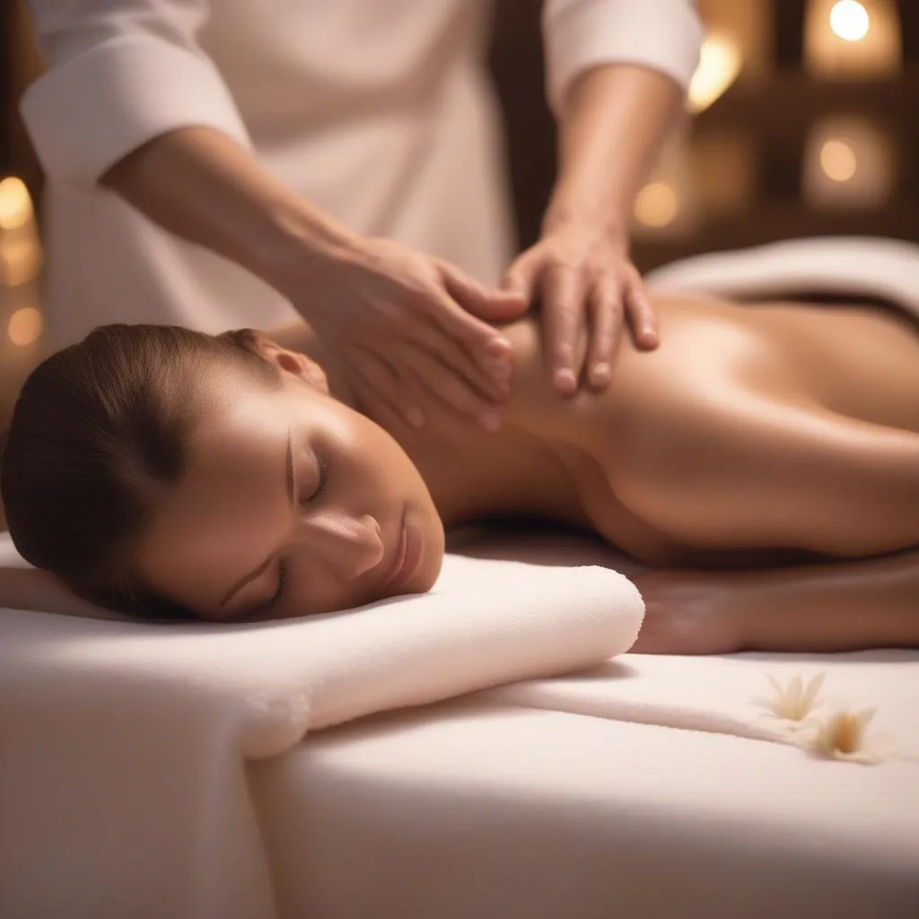 Massage giúp cơ thể thư giãn