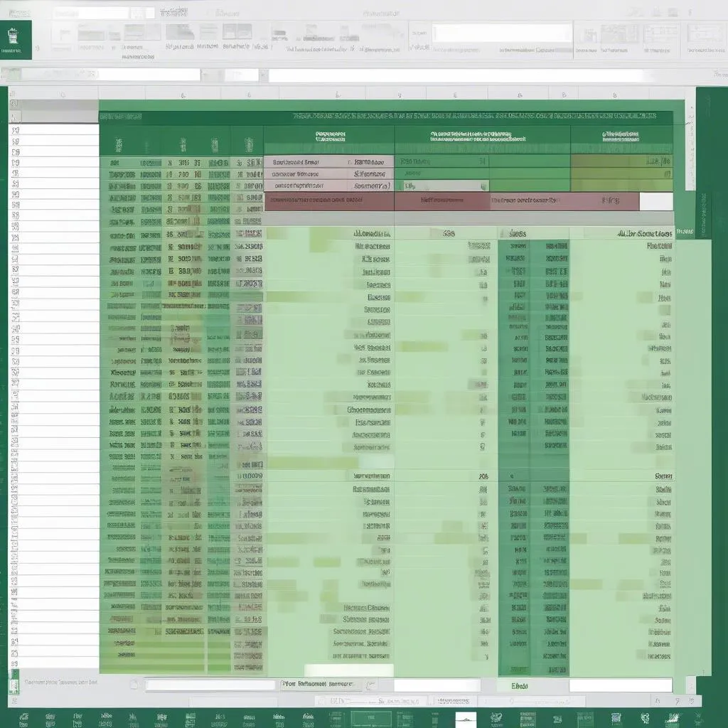 Nhập điểm học tập vào bảng tính Excel