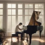 Luyện tập đàn piano