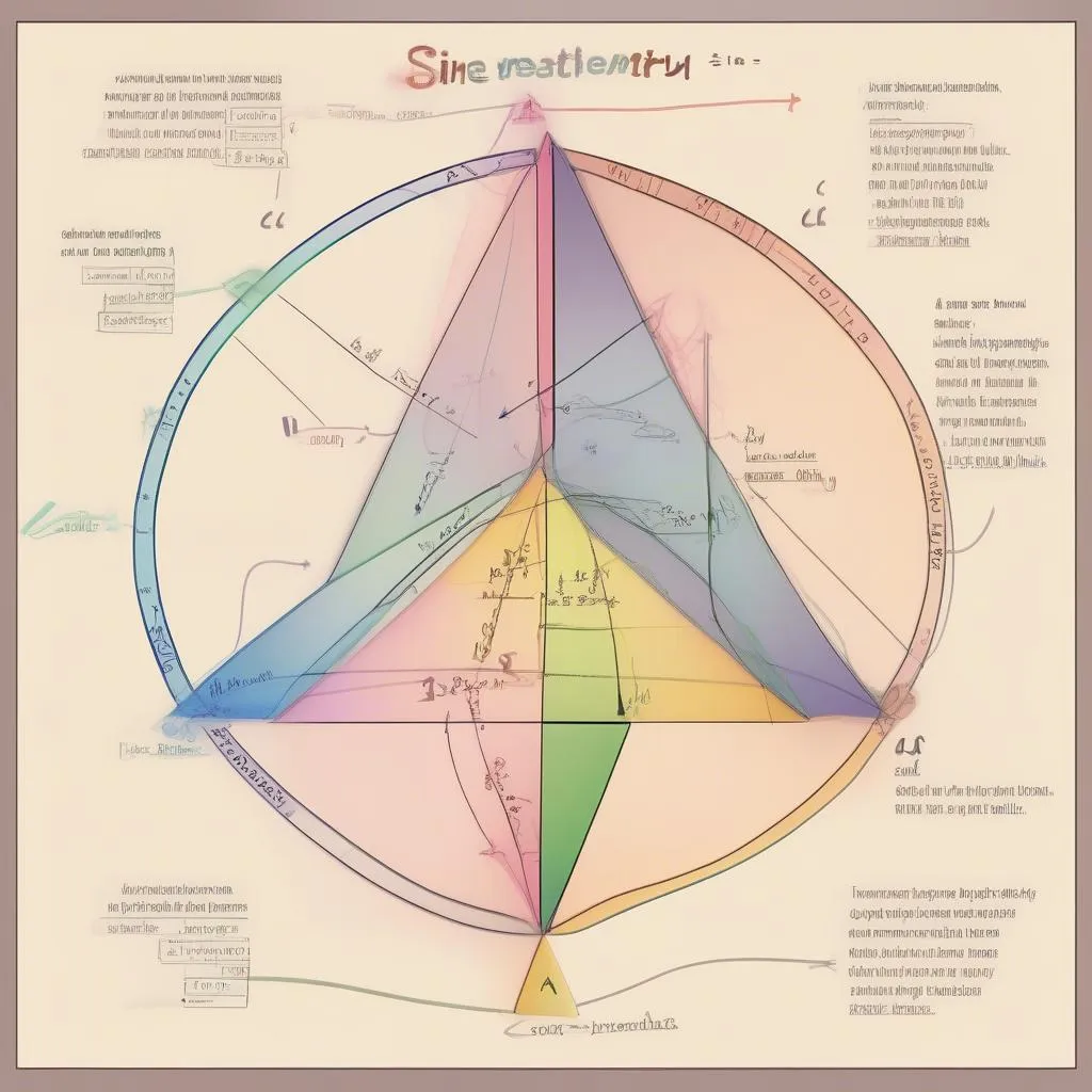 Sơ đồ tư duy Sin Cos Tan