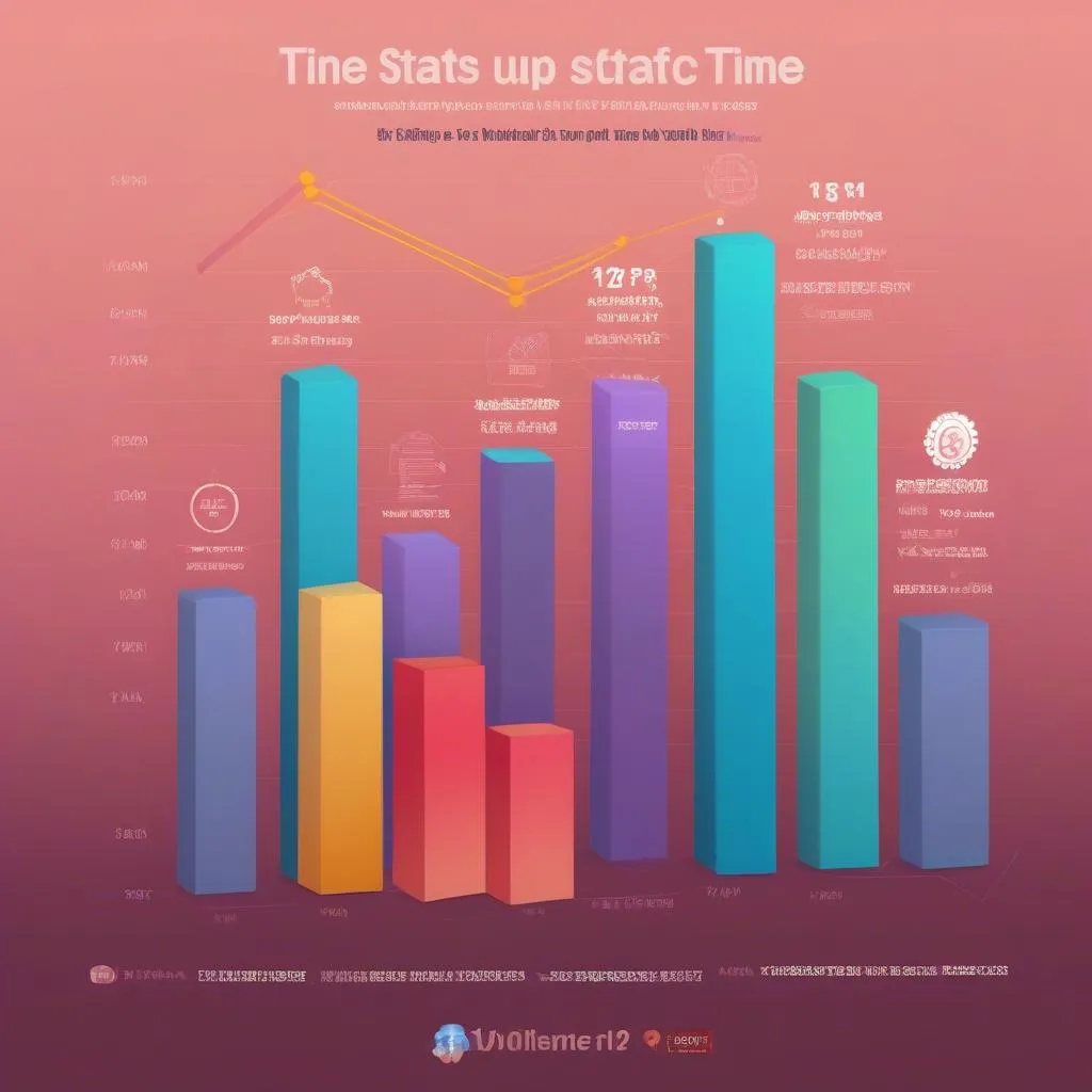 biểu đồ tăng trưởng stats up