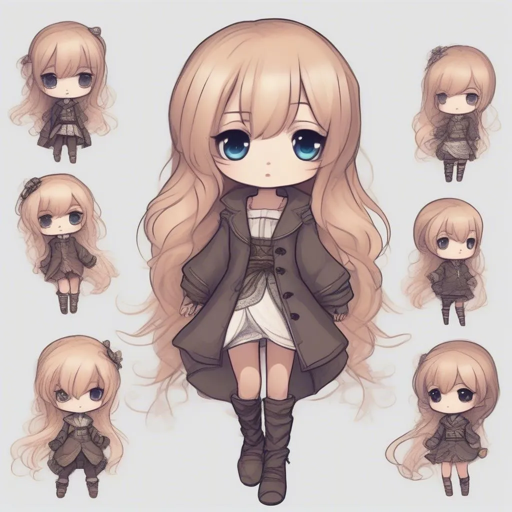 Cách vẽ chibi đẹp