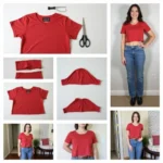 Biến áo thun cũ thành croptop