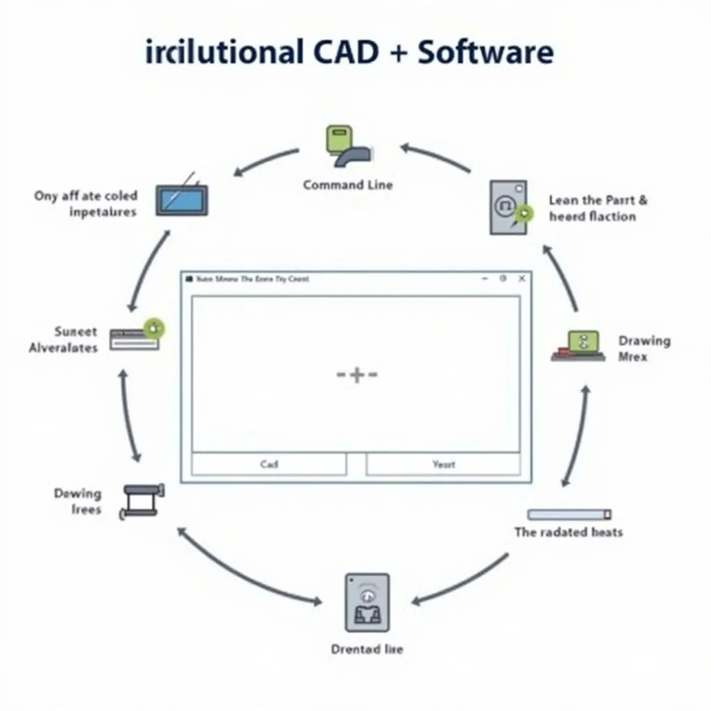 Các Thành Phần Chính Của Giao Diện Phần Mềm CAD