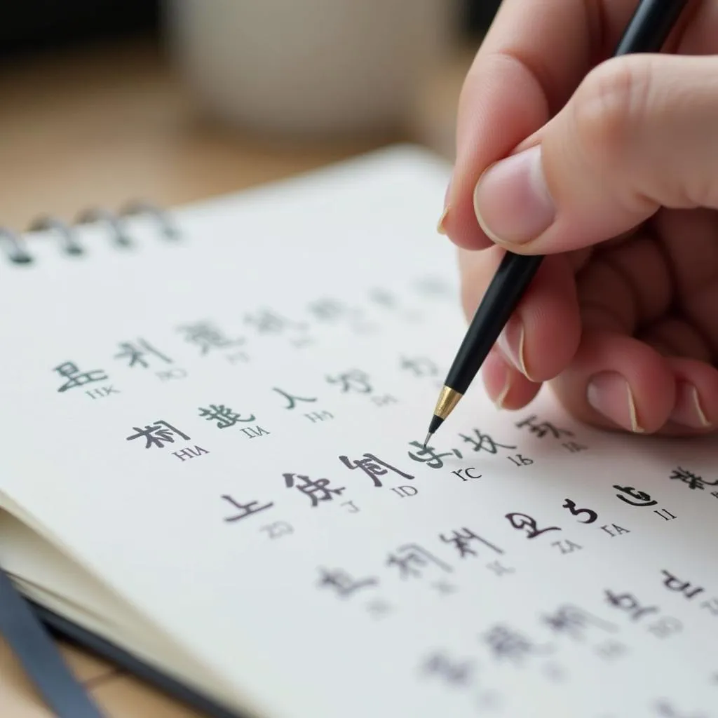 Học Pinyin với bảng chữ cái