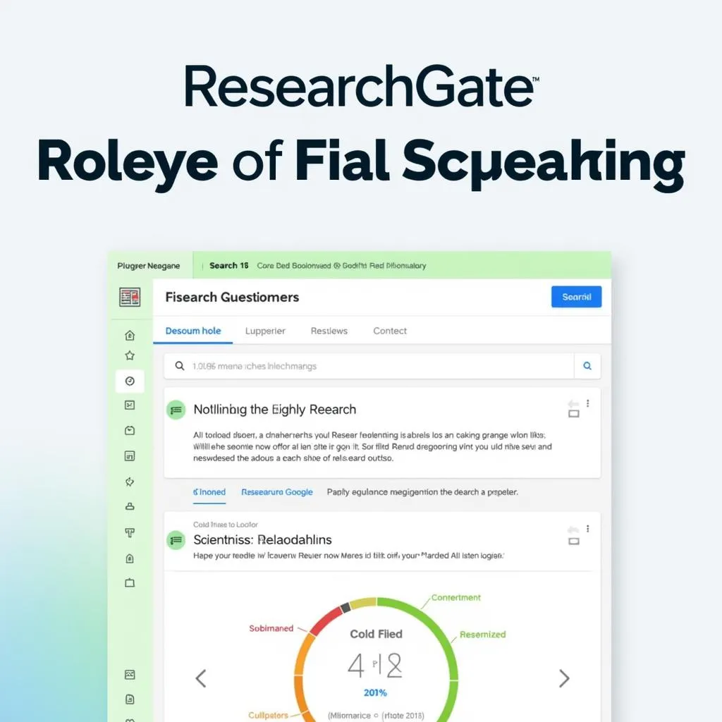 Mạng lưới kết nối các nhà nghiên cứu trên ResearchGate