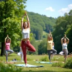 Yoga Cách Mạng Tháng 8 Hình Ảnh