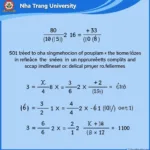 Công Thức Tính Điểm Đại Học Nha Trang 2019