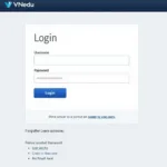 Đăng nhập tài khoản VNedu