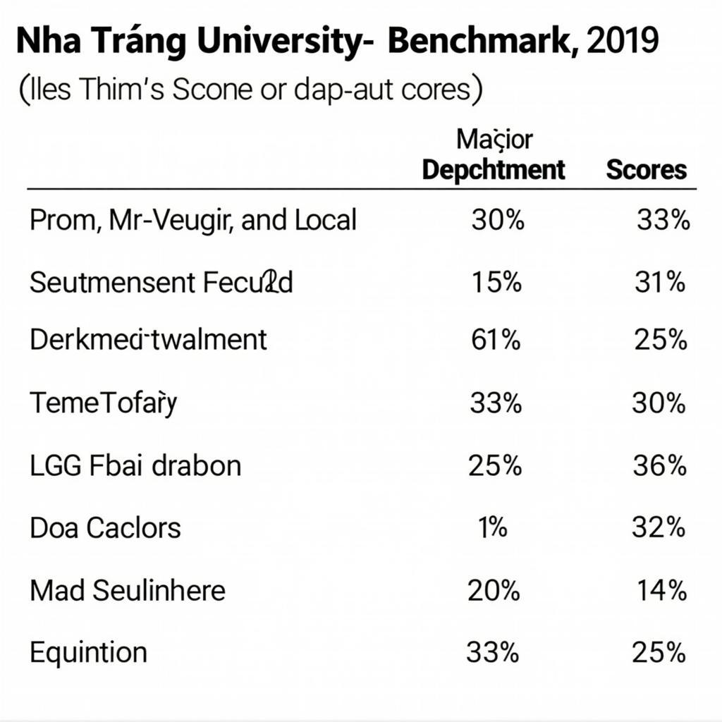 Điểm Chuẩn Đại Học Nha Trang 2019 Theo Ngành