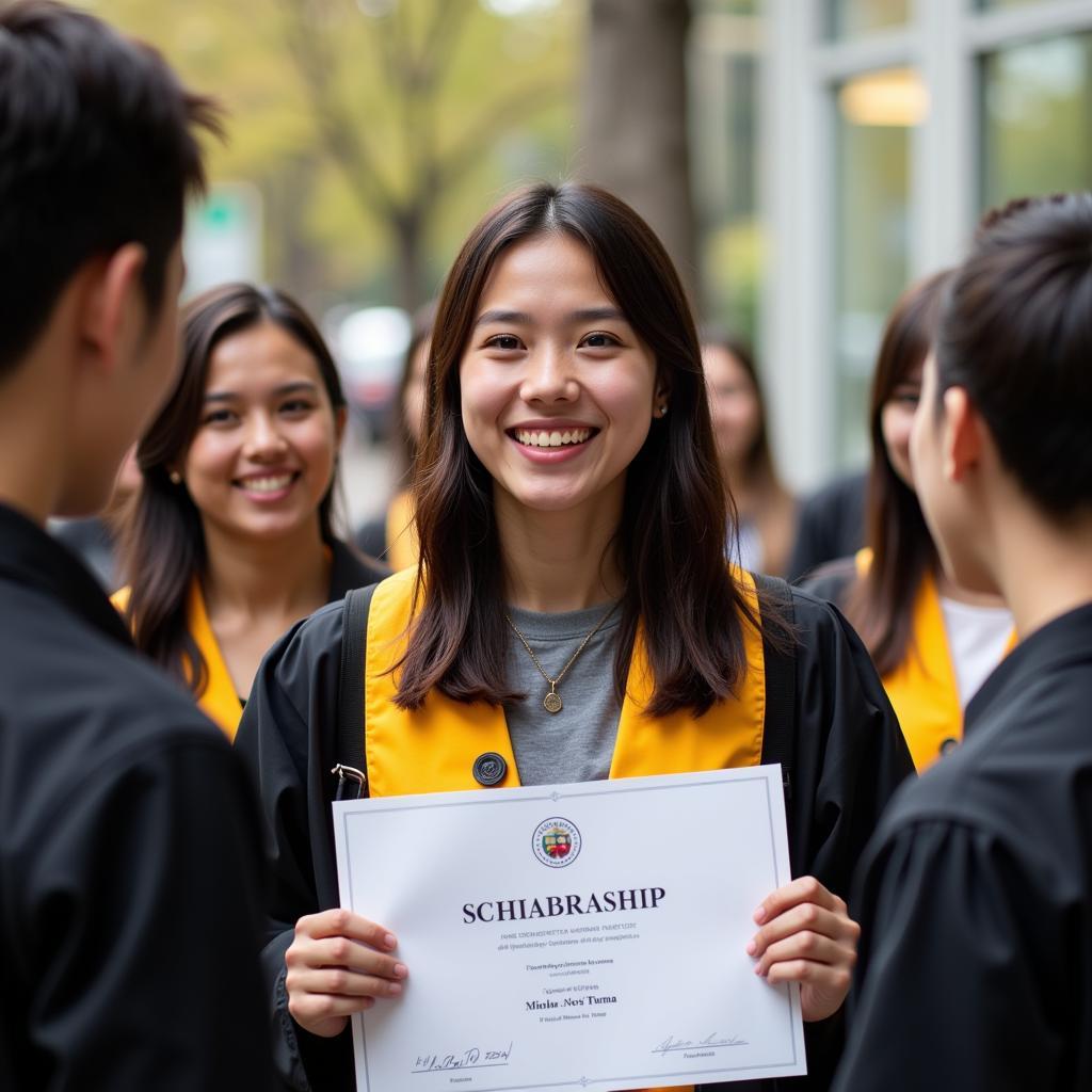 Học bổng dành cho sinh viên năm nhất