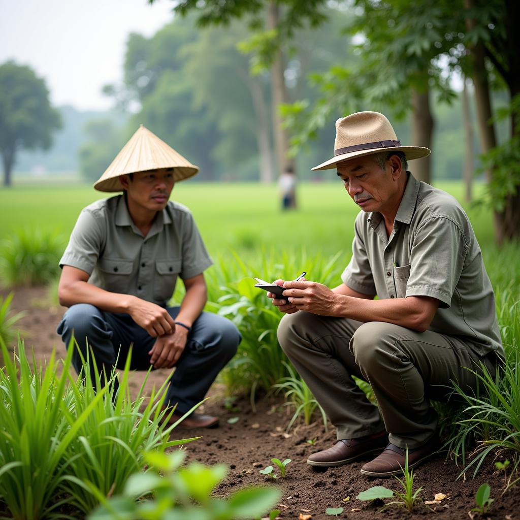 Người nông dân học tập phong cách Hồ Chí Minh