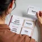 Học từ vựng tiếng Anh qua flashcard