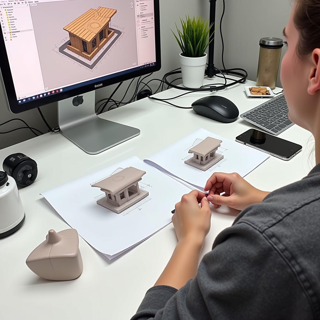 Luyện tập thường xuyên với Sketchup