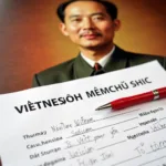 Mẫu phiếu học viên tự khai kết nạp Đảng