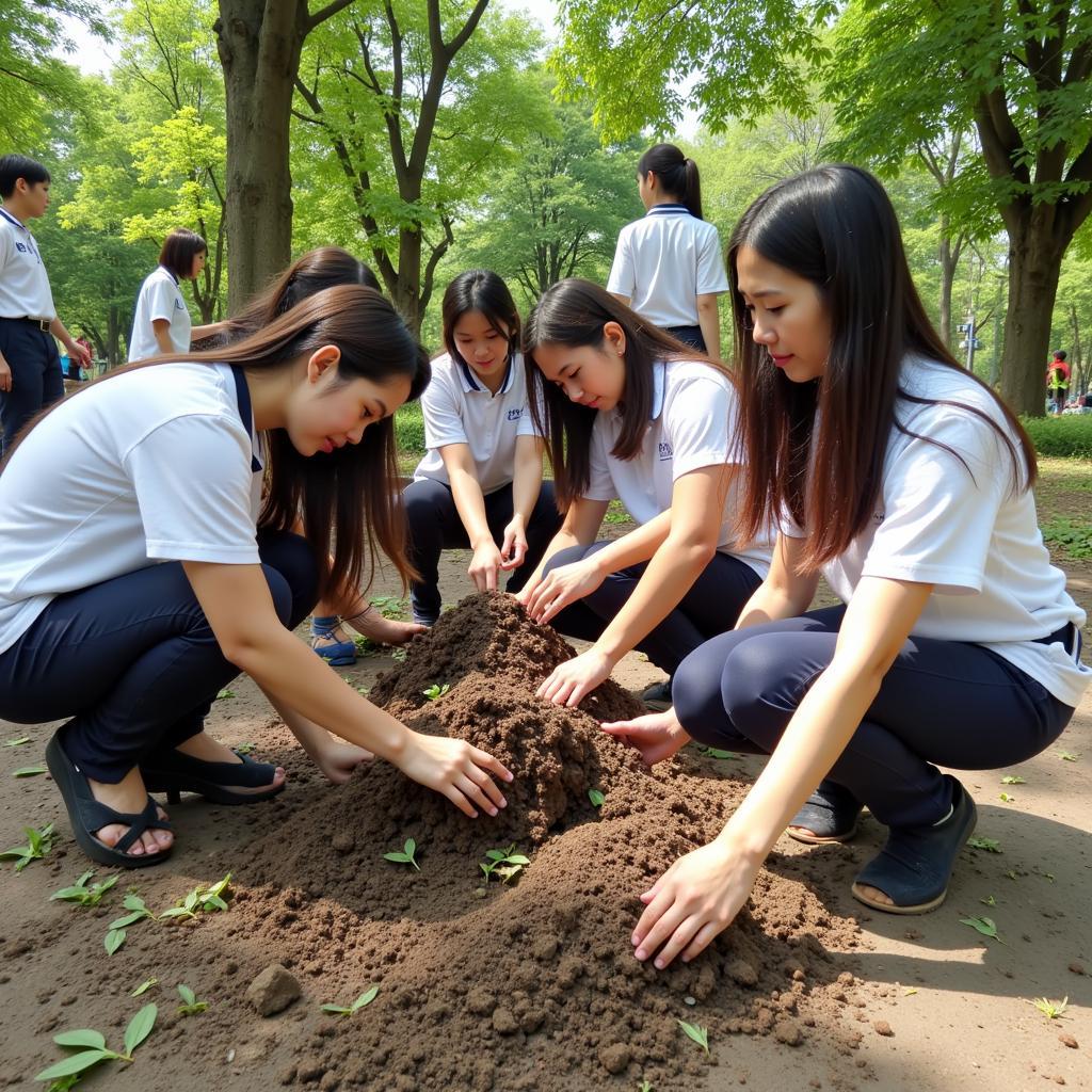 Sinh viên rèn luyện đạo đức theo tư tưởng Hồ Chí Minh