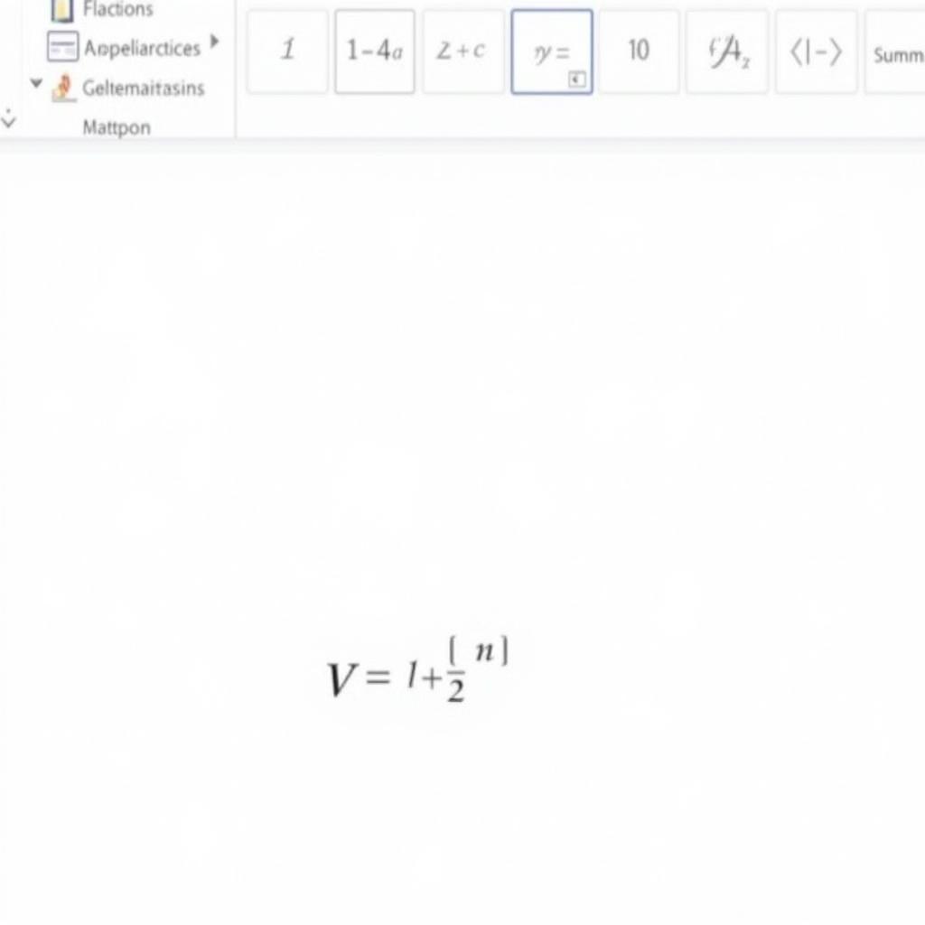 Sử Dụng Microsoft Equation 3.0 Trong Word 2003