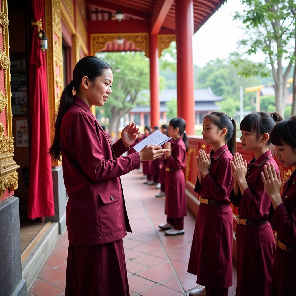 Tâm linh trong khuyến học ở An Giang